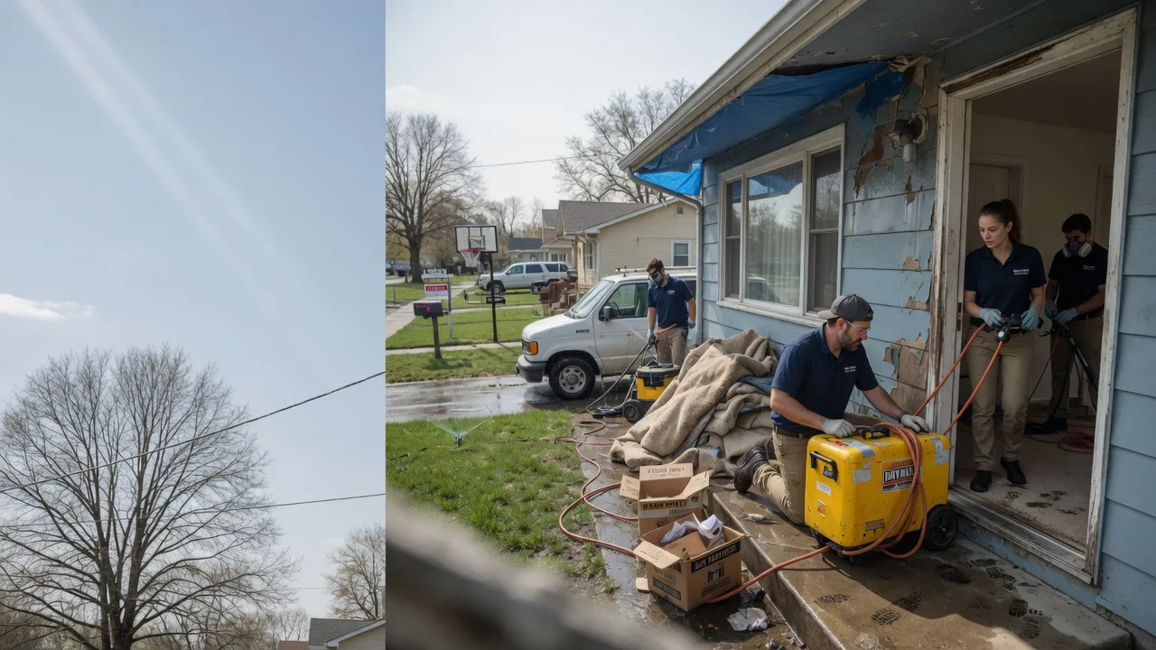 Basement Flood Cleanup in Plainville, CT near me